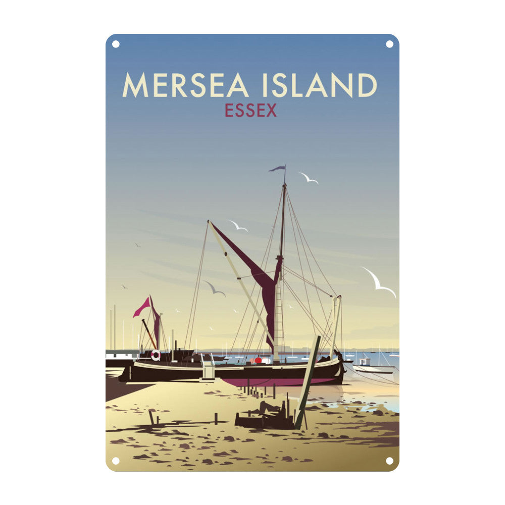 Mersea Island Metal Sign