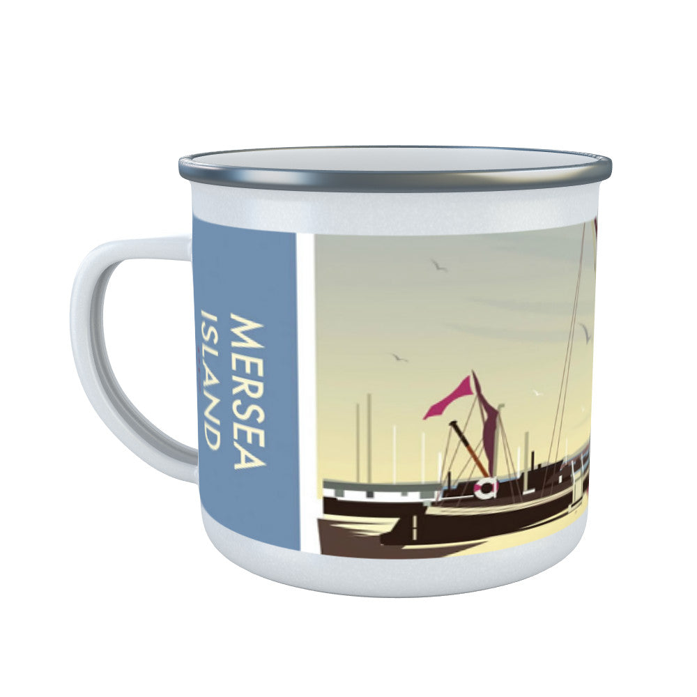 Mersea Island Enamel Mug
