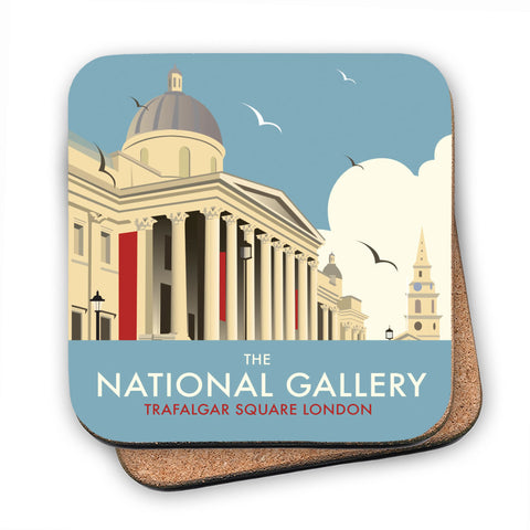 The National Gallery, London - Cork Coaster