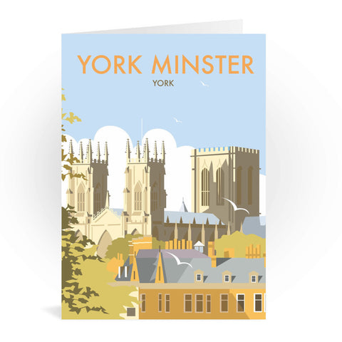 York Minster Greeting Card