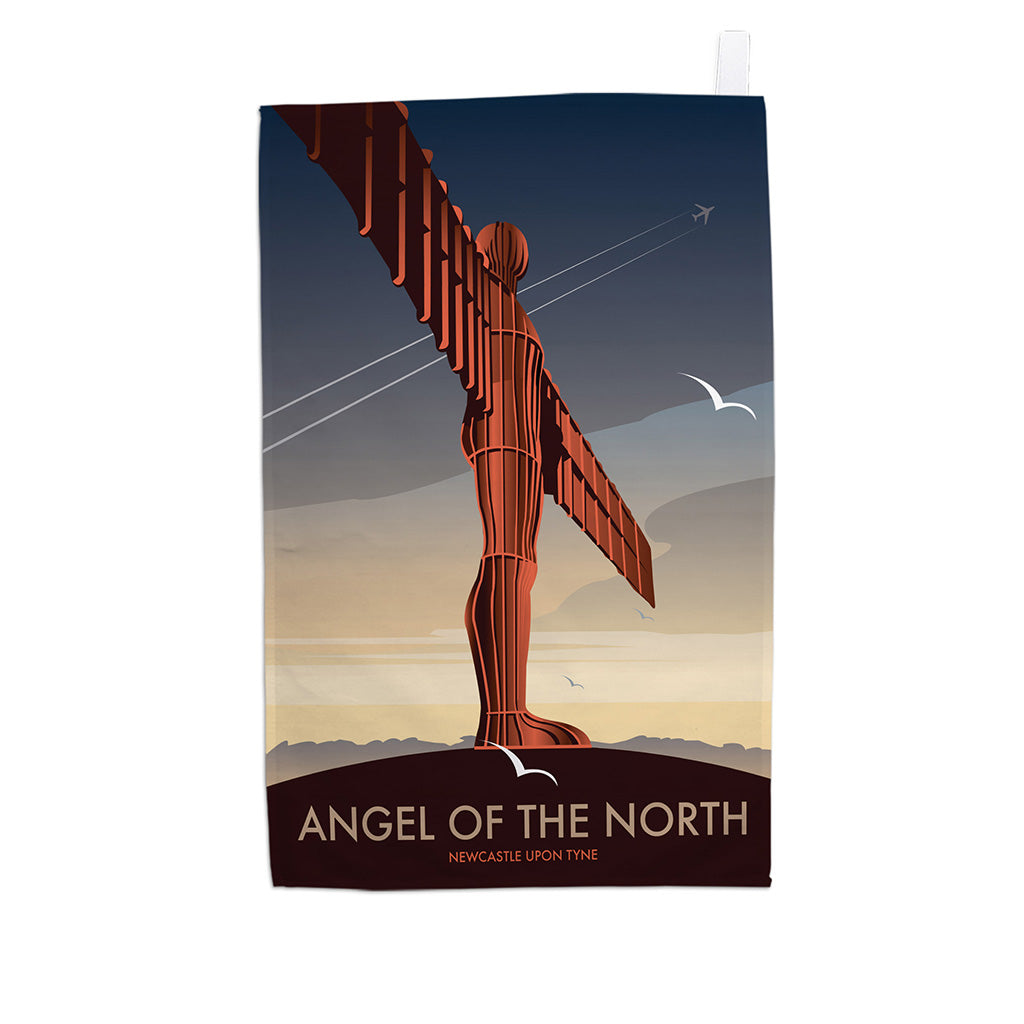 Angel of the North Tea Towel
