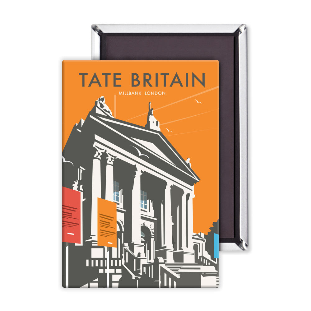 Tate Britain (Orange) Magnet