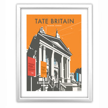 Load image into Gallery viewer, Tate Britain (Orange) Art Print
