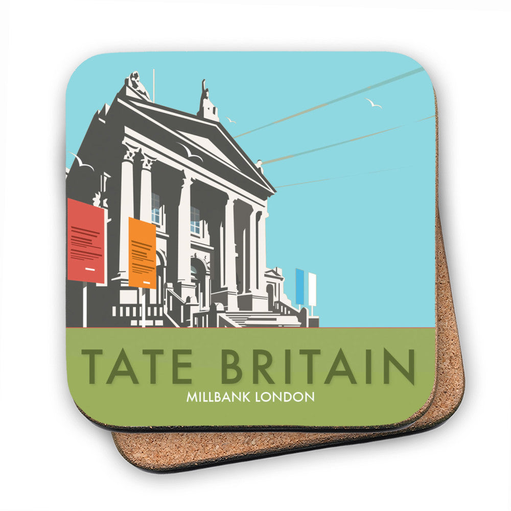 Tate Britain - Cork Coaster