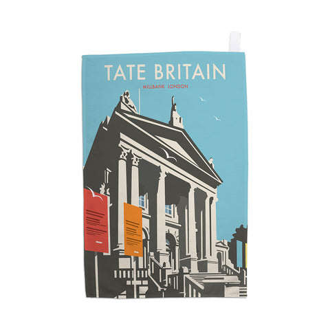 Tate Britain (Blue) Tea Towel