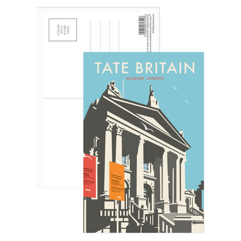 Tate Britain (Blue) Postcard Pack of 8