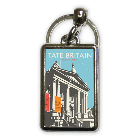 Tate Britain (Blue) Metal Keyring