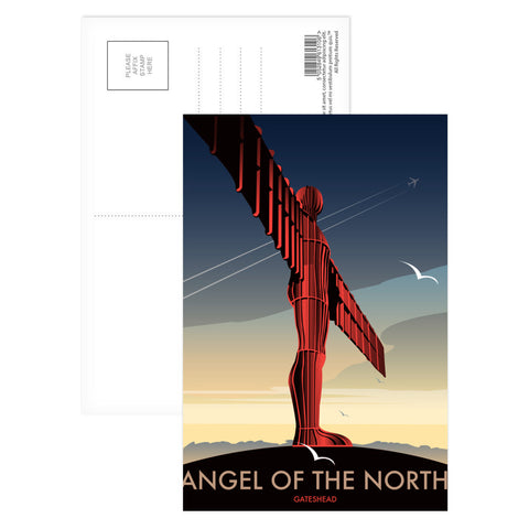 Angel of the North Gateshead Postcard Pack of 8