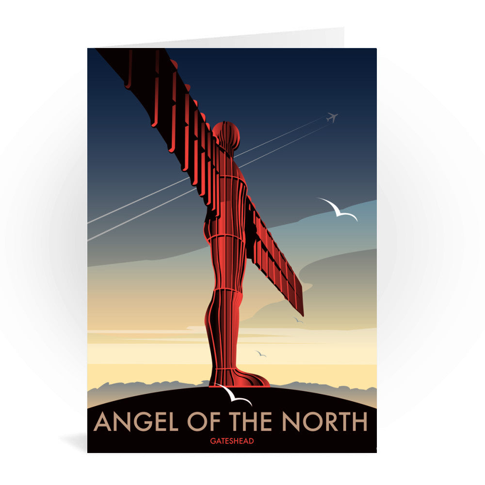 Angel of the North Gateshead Greeting Card