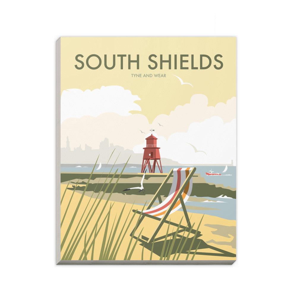 South Shields A6 Notepad