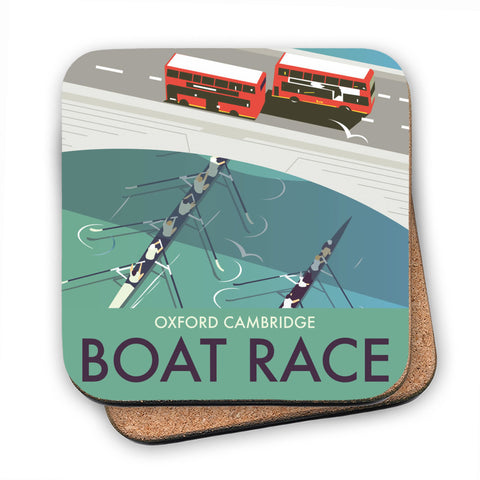 The Boat Race - Cork Coaster