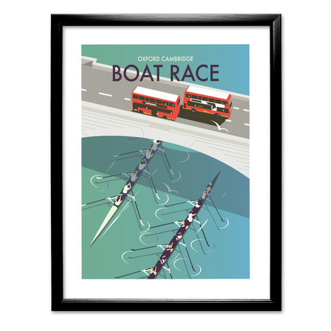 Boat Race Art Print