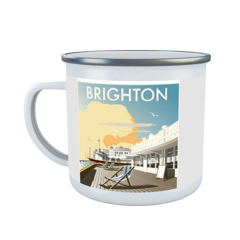 Brighton Enamel Mug