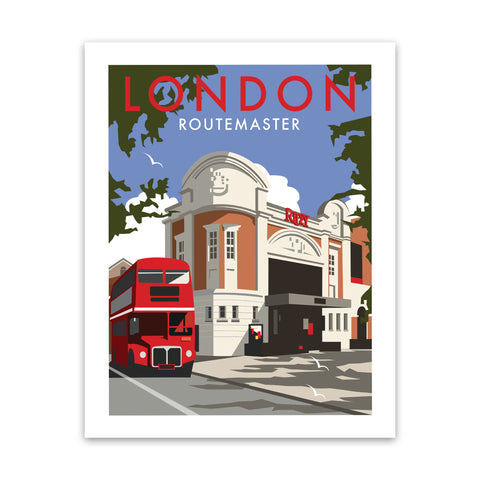 London Routemaster Ritzy Art Print