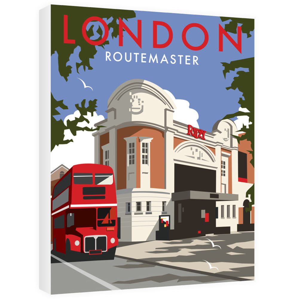 London Routemaster Ritzy - Canvas