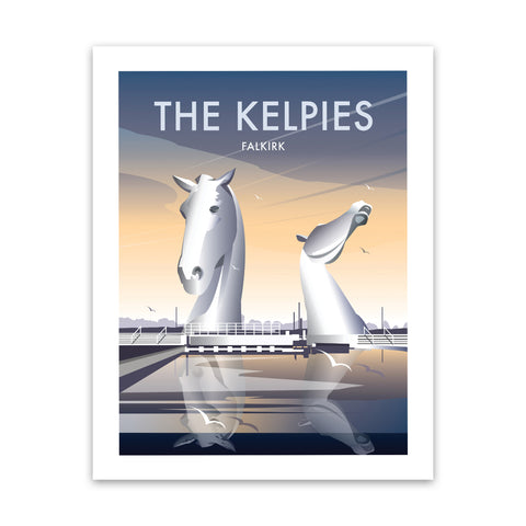 The Kelpies Art Print