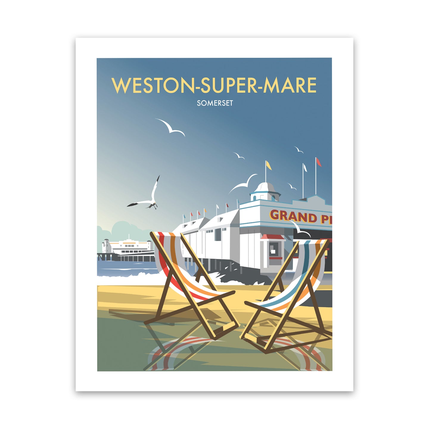 Weston Super Mare Art Print