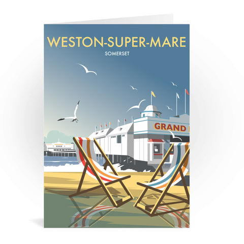 Weston Super Mare Greeting Card