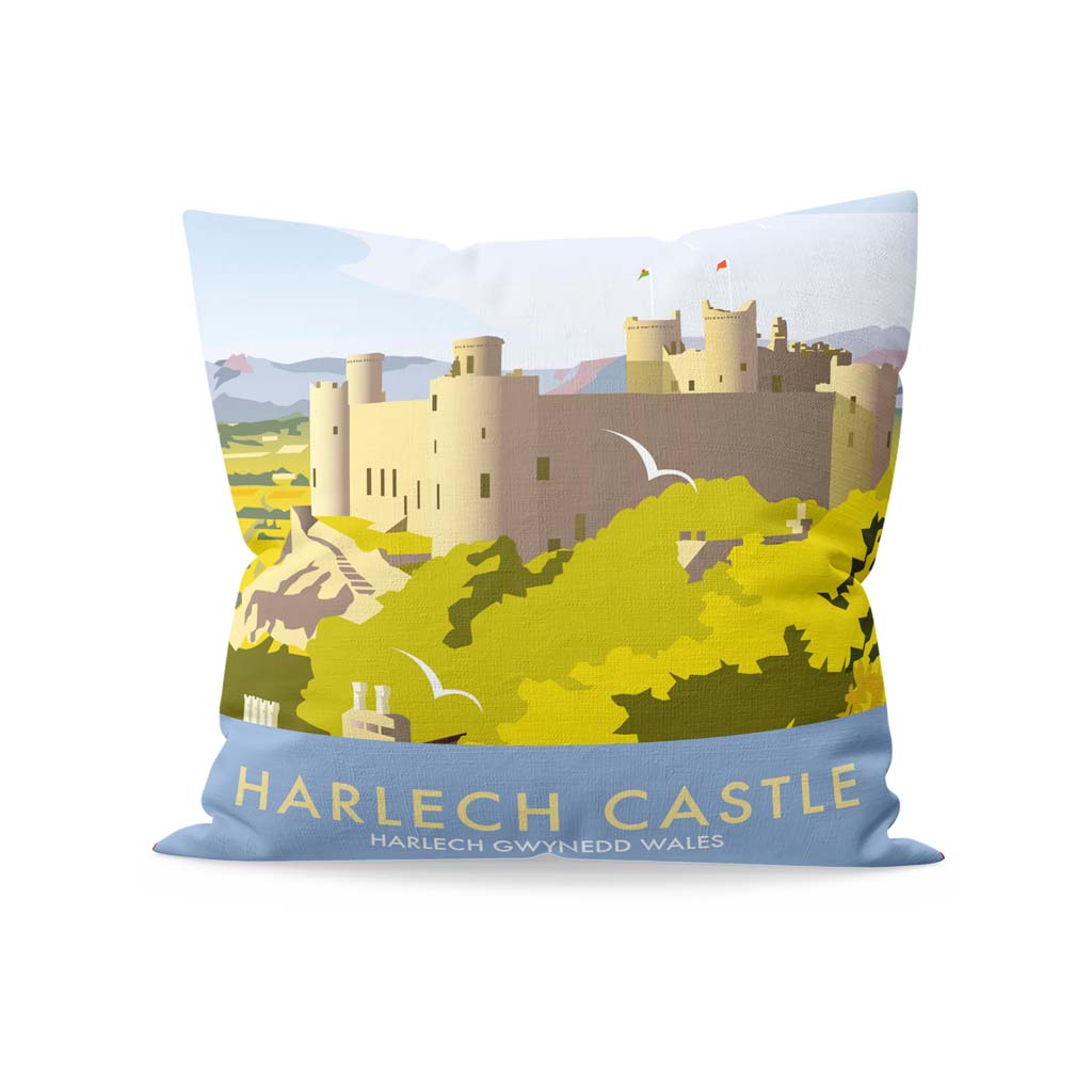 Harlech Castle Cushion