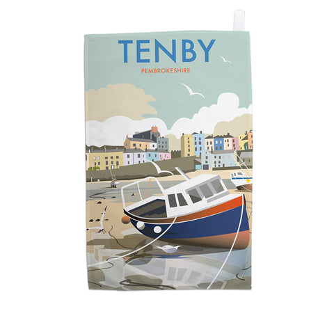 Tenby Tea Towel