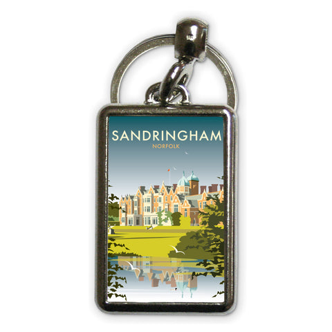 Sandringham Metal Keyring