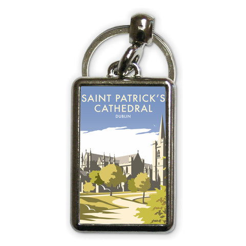 St Patricks Cathedral Metal Keyring