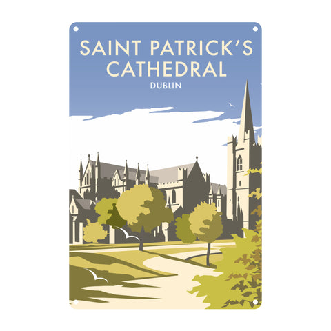 St Patricks Cathedral Metal Sign