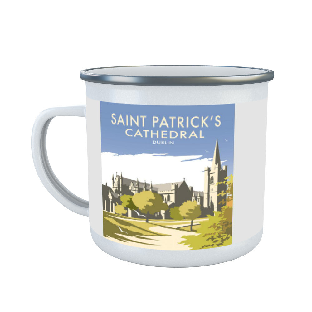 St Patricks Cathedral Enamel Mug