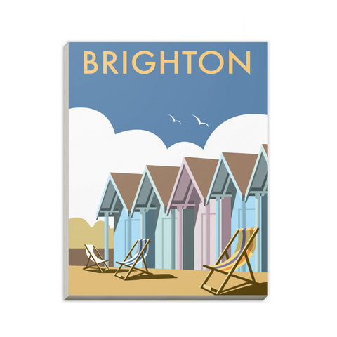 Brighton Beach Huts A6 Notepad