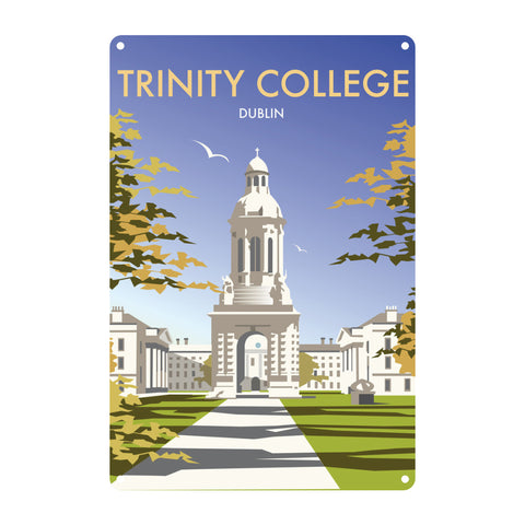 Trinity College Metal Sign