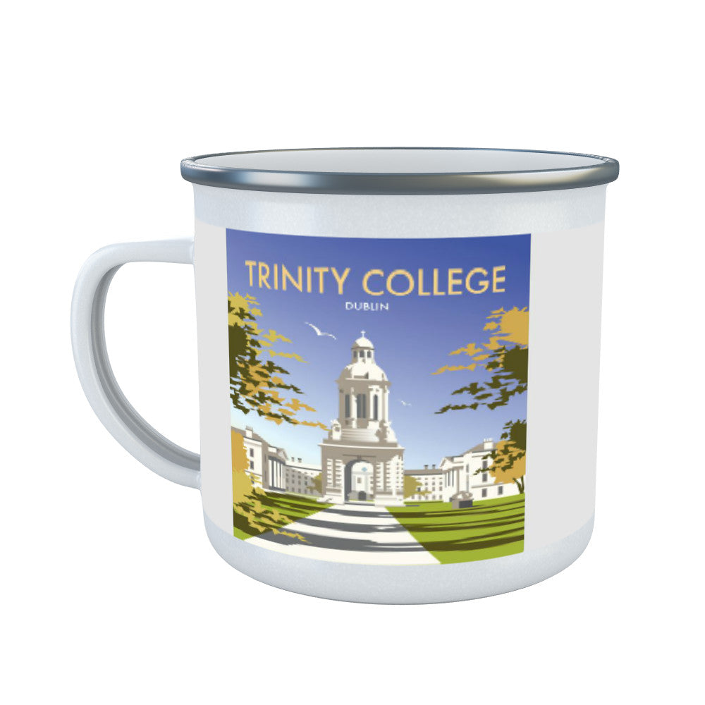 Trinity College Enamel Mug