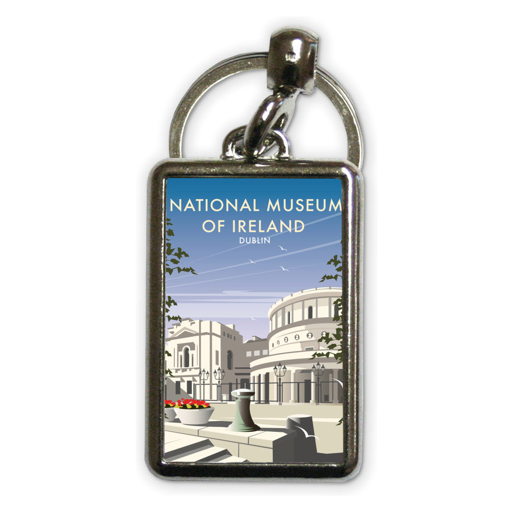 National Museum Metal Keyring