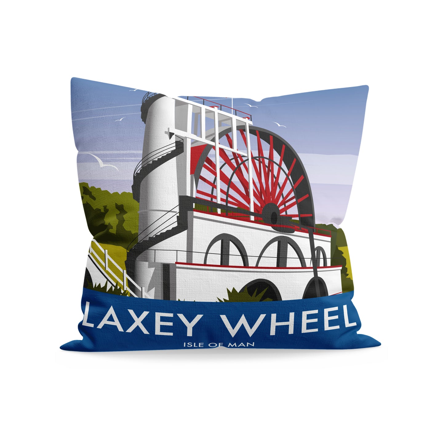 Laxey Wheel Cushion