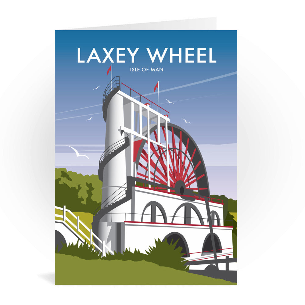 Laxey Wheel Greeting Card