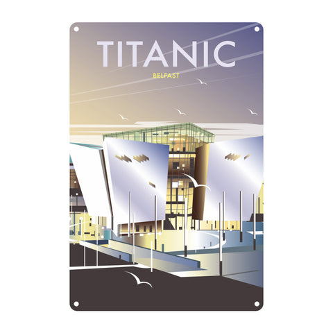 Titanic Museum Metal Sign