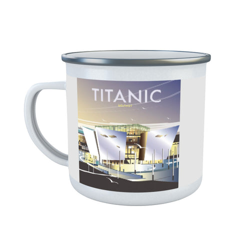 Titanic Museum Enamel Mug