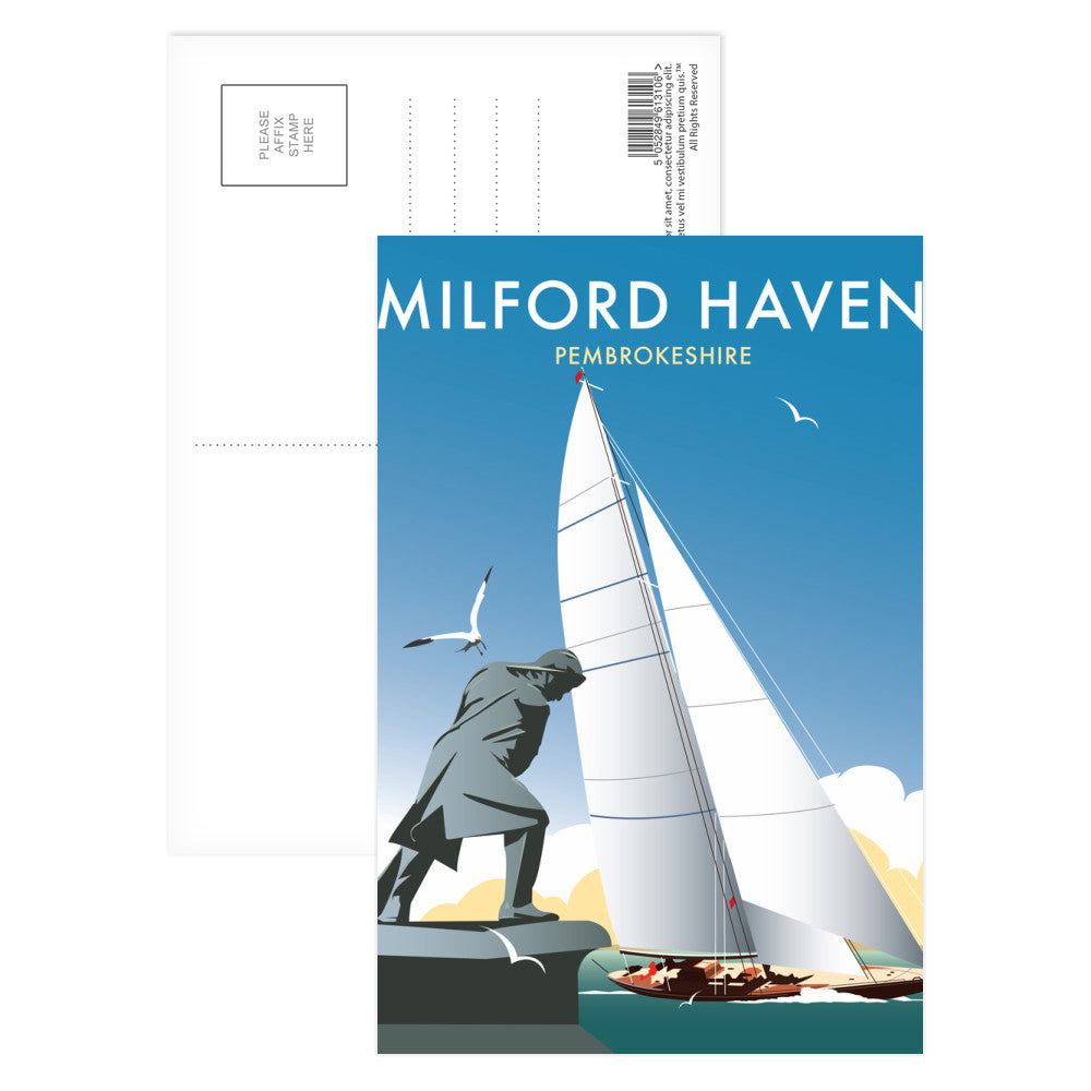 Milford Haven Postcard Pack of 8