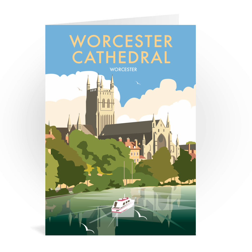 Worcester Cathedral Greeting Card