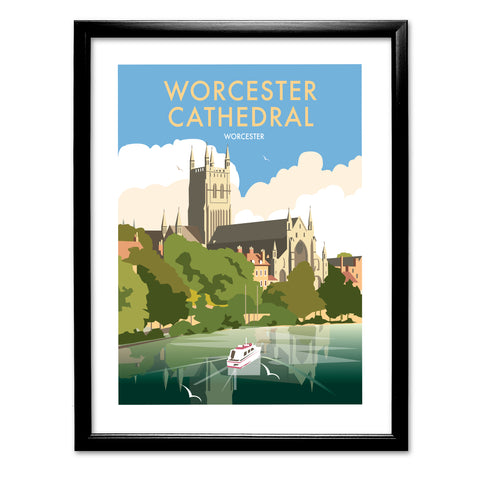 Worcester Cathedral Art Print