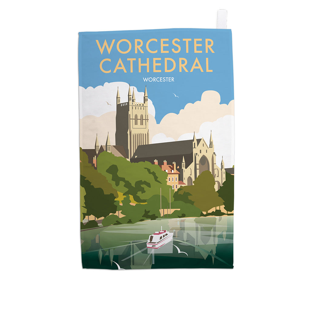 Worcester Cathedral Tea Towel