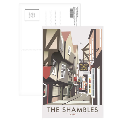 Shambles Postcard Pack of 8