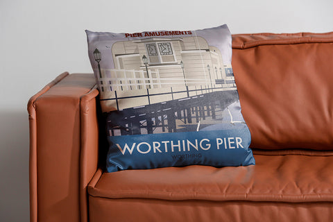 Worthing Pier Cushion