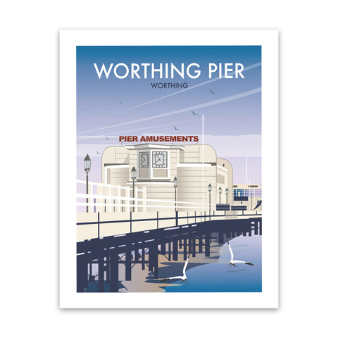 Worthing Pier Art Print