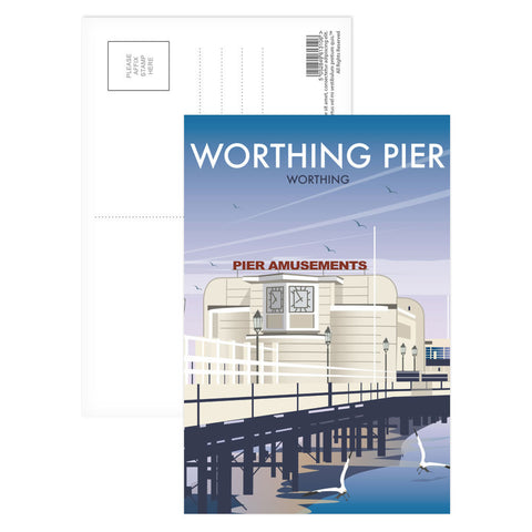 Worthing Pier Postcard Pack of 8