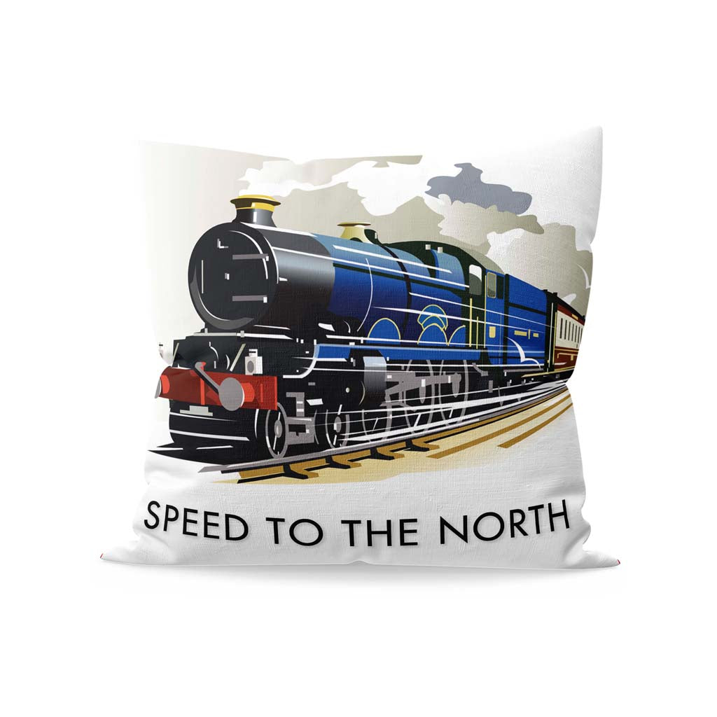 Speed To The North Cushion