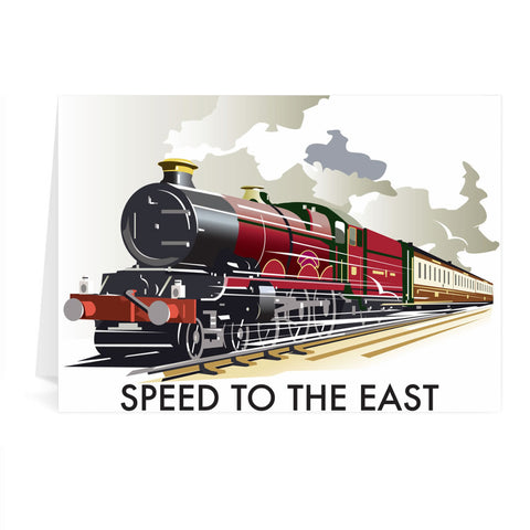 Speed to the East Greeting Card