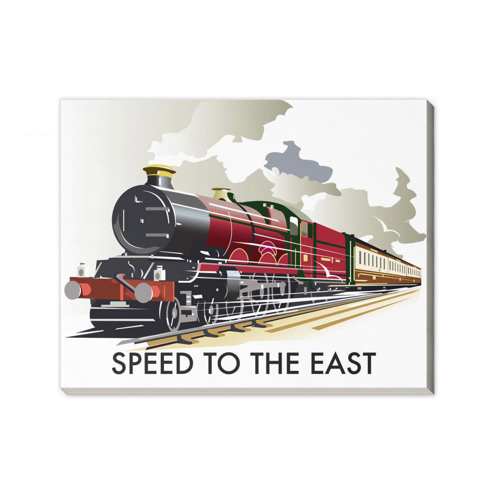 Speed to the East A6 Notepad