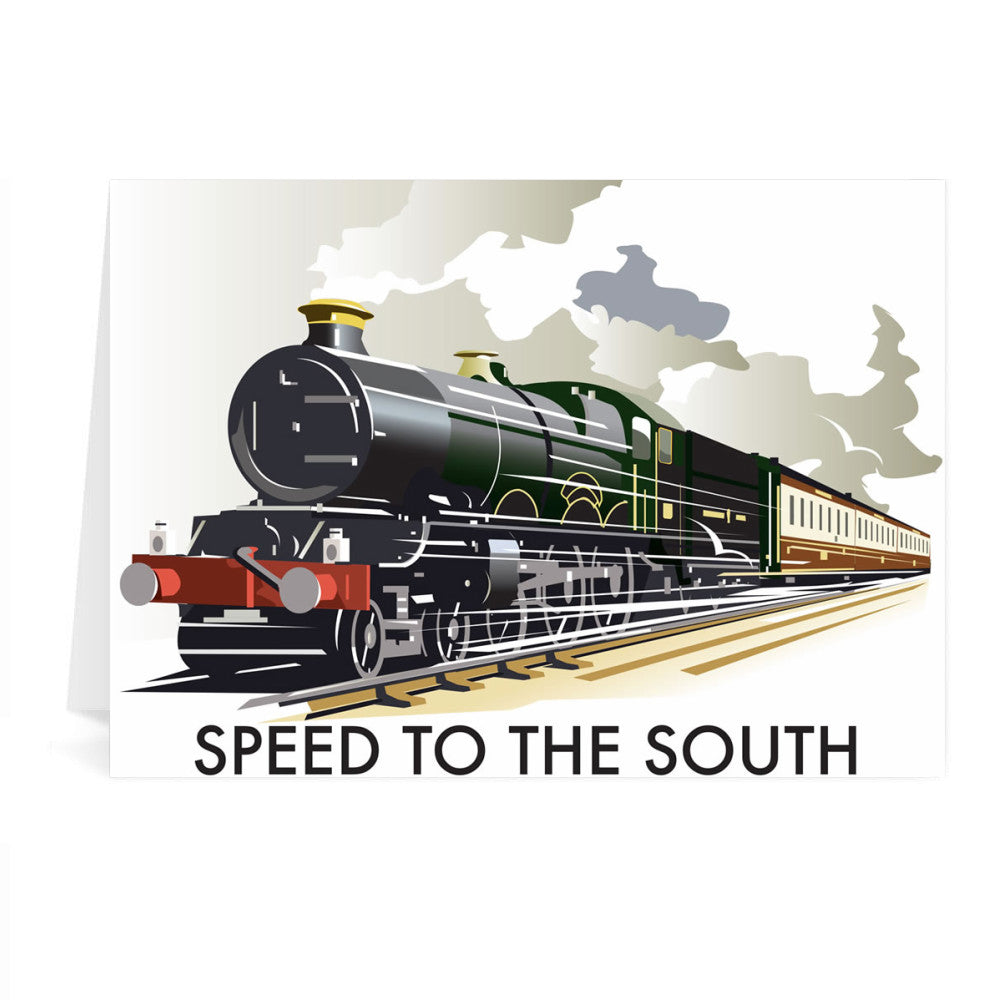 Speed to the South Greeting Card