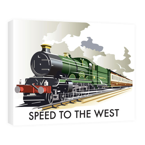 Speed to the West - Canvas