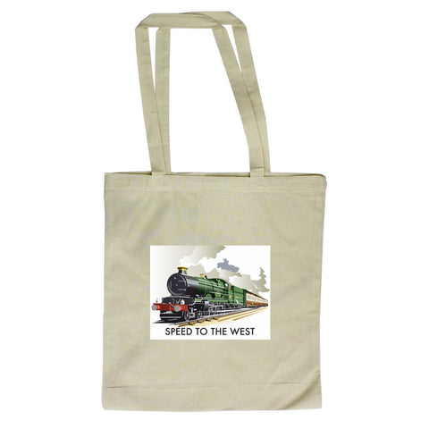 Speed to the West Tote Bag